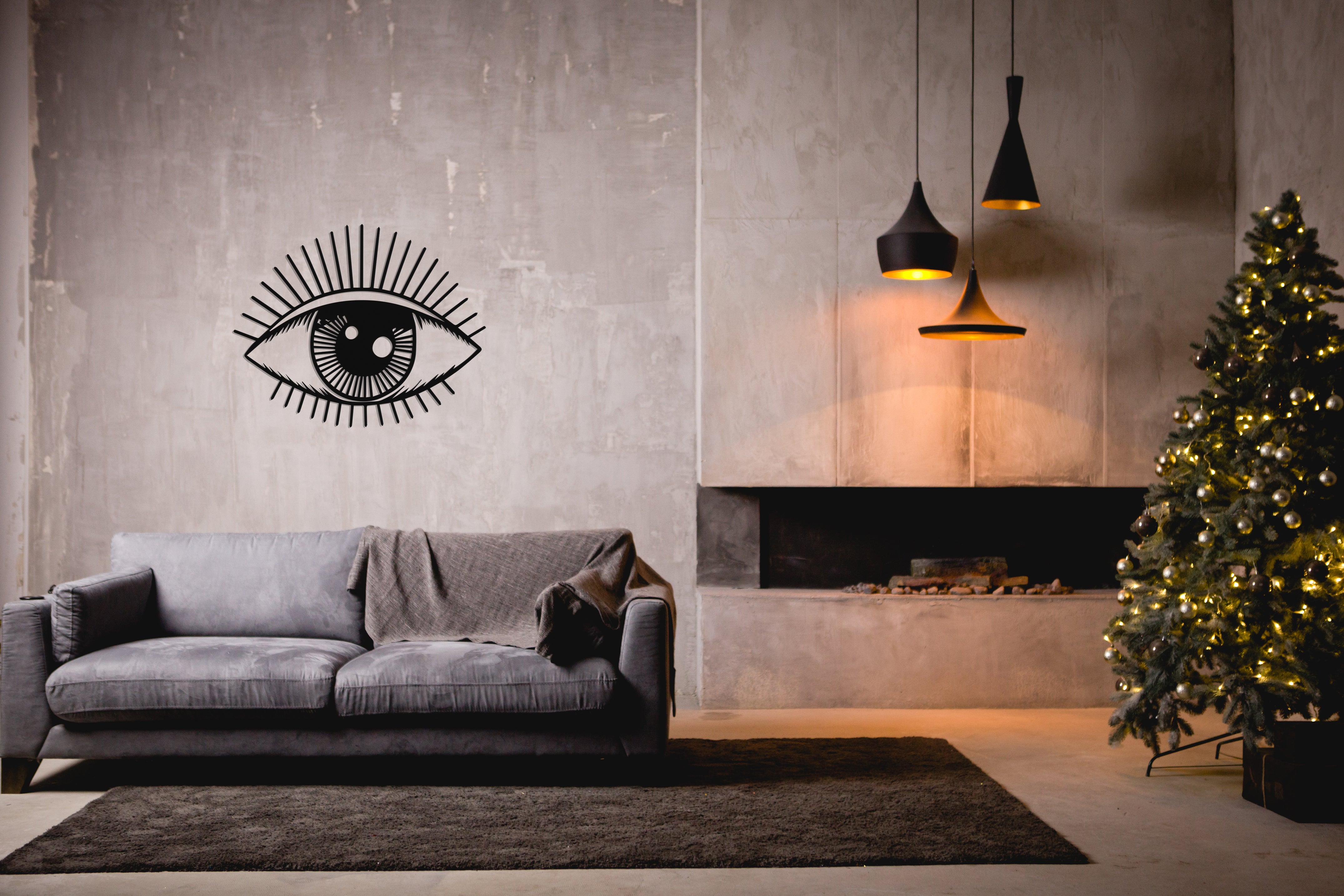 Eye Metal Wall Decor - REINCARVATION