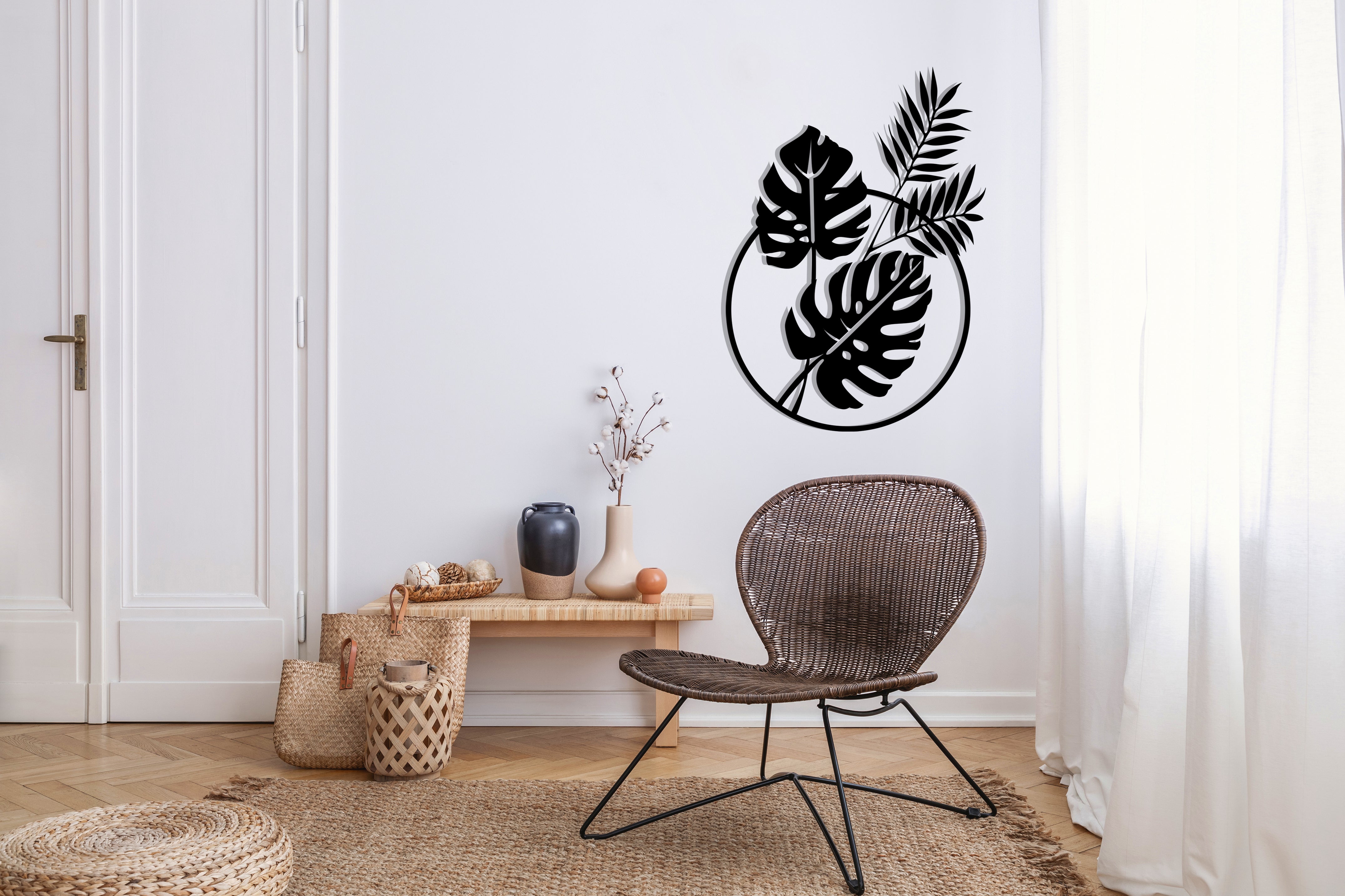 Leaf Metal Wall Art - REINCARVATION