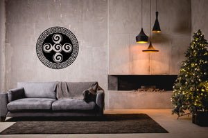 Native Pattern Metal Wall Art - REINCARVATION