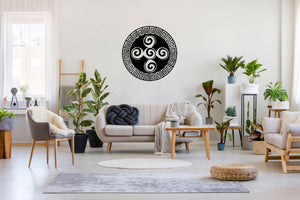 Native Pattern Metal Wall Art - REINCARVATION