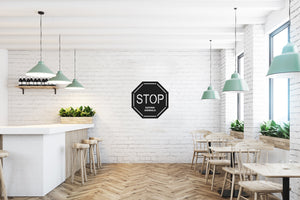 Stop Eating Animals Metal Wall Decor - REINCARVATION