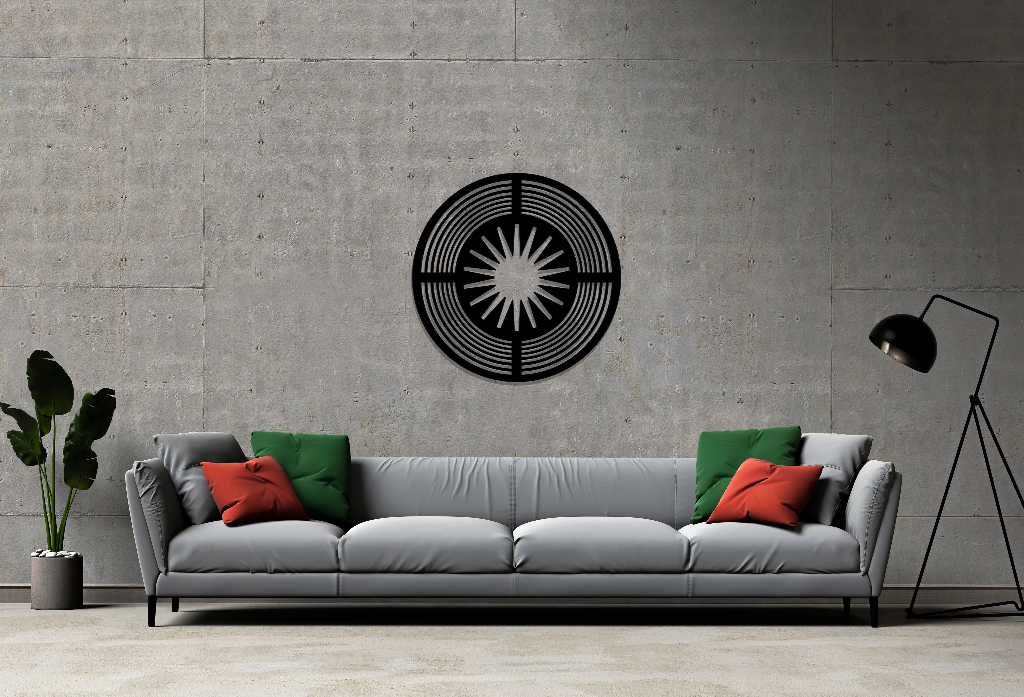 Sunlight Metal Wall Art - REINCARVATION