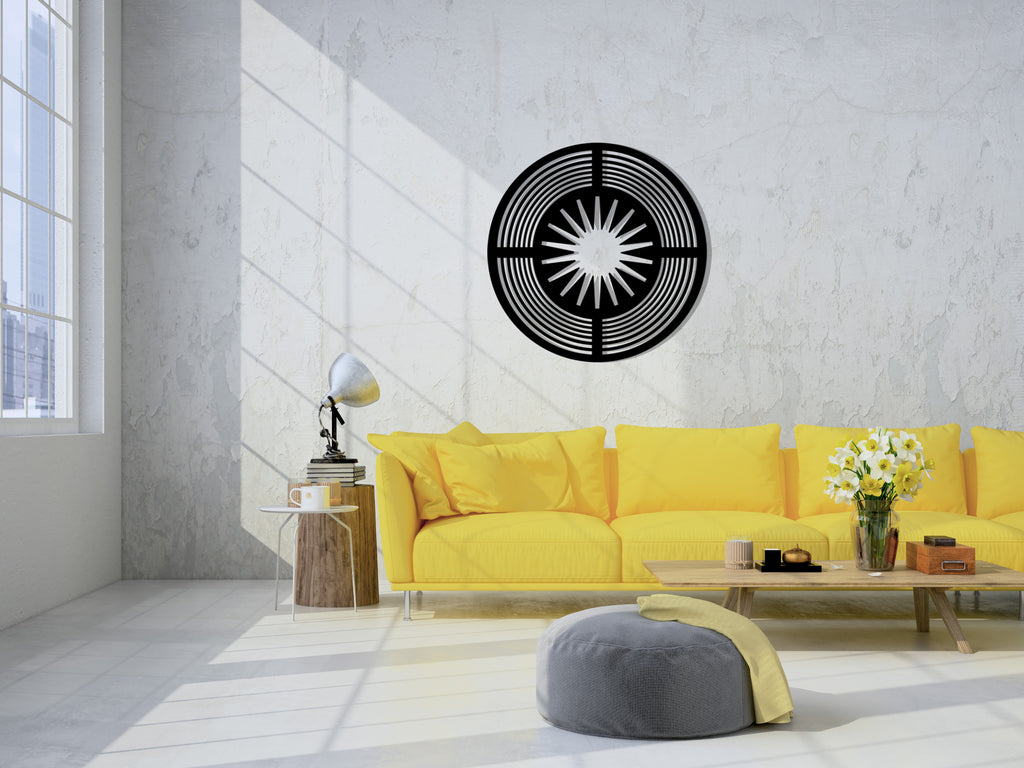 Sunlight Metal Wall Art - REINCARVATION